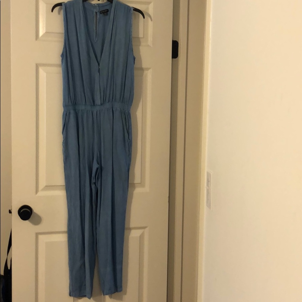 Chambray jumpsuit
